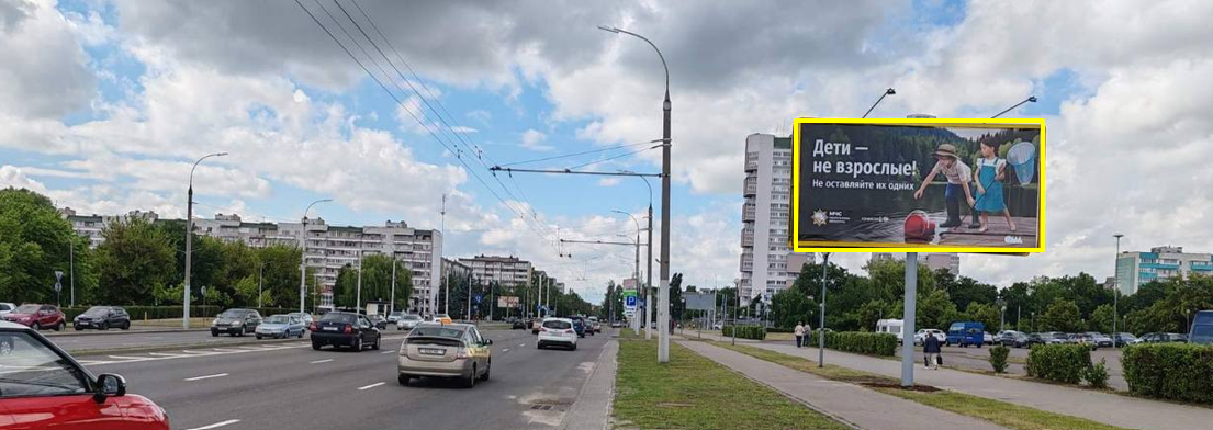 Брест, пр-т Республики (напротив ТЦ "Корона") №2 сторона A. Изображение 0.
