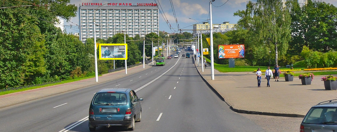 Могилев, Мира пр.(напротив рест-на "На Дубровке") сторона B. Изображение 0.