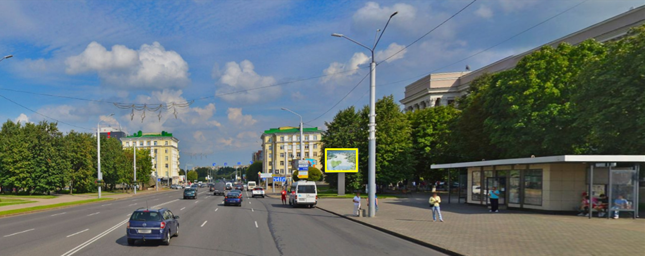Могилев, Мира пр., 43 (БРУ) сторона A1. Изображение 0.