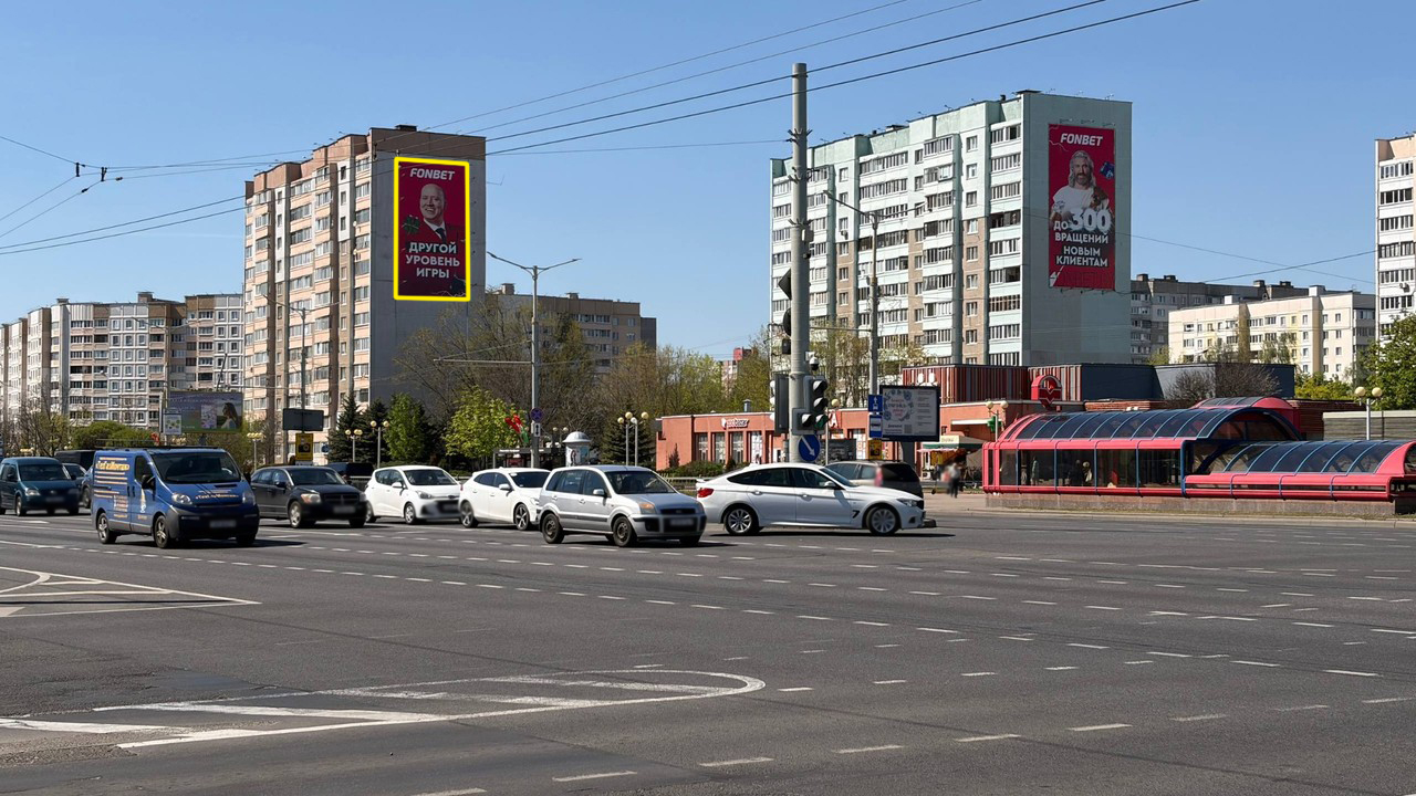 Минск, Притыцкого ул., 72 (Настенная) сторона A. Изображение 0.