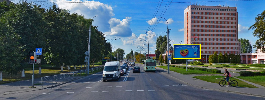 Гомель, Барыкина ул. - Сосновая ул. - Владимирова ул. сторона A. Изображение 0.