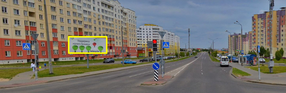 Гродно, Наполеона Орды, территория, прилегающая к жилому дому №14 сторона B. Изображение 0.