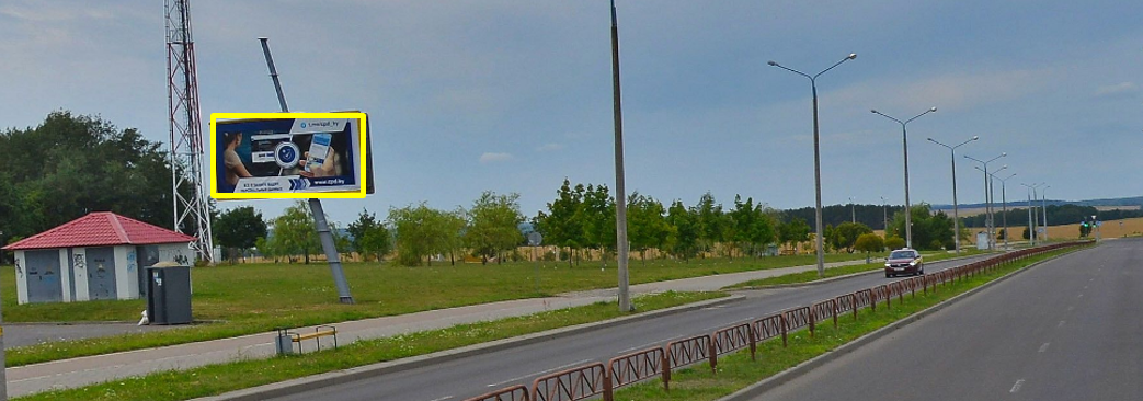 Гродно, ул. Б.Ольшанка на территории прилегающей к конечной остановке сторона B. Изображение 0.