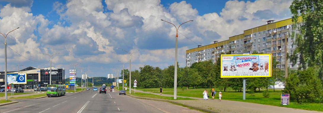 Могилев, Фатина ул. ( у ТЦ "Санта") сторона A. Изображение 0.
