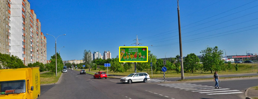 Минск, Городецкая ул. (съезд на МКАД) сторона A. Изображение 0.