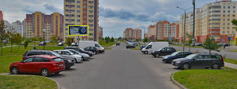 Гродно, Наполеона Орды, территория, прилегающая к жилому дому №3 сторона B. Изображение 0.