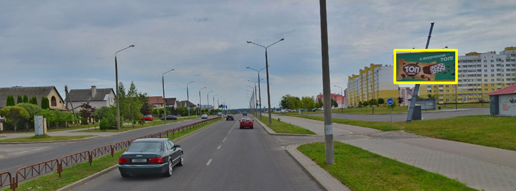 Гродно, ул. Б.Ольшанка на территории прилегающей к конечной остановке сторона A. Изображение 0.
