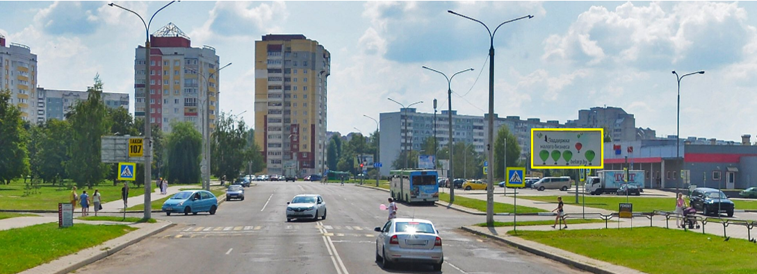 Могилев, Фатина ул. (ТЦ "Санта") сторона A. Изображение 0.