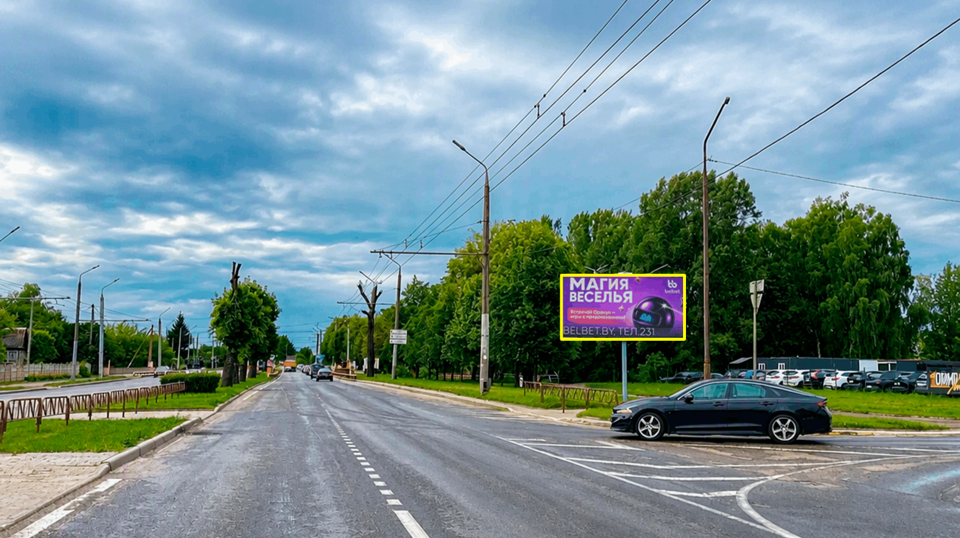 Гродно, Горького ул. (путепровод над ж/д полотном) сторона A. Изображение 0.