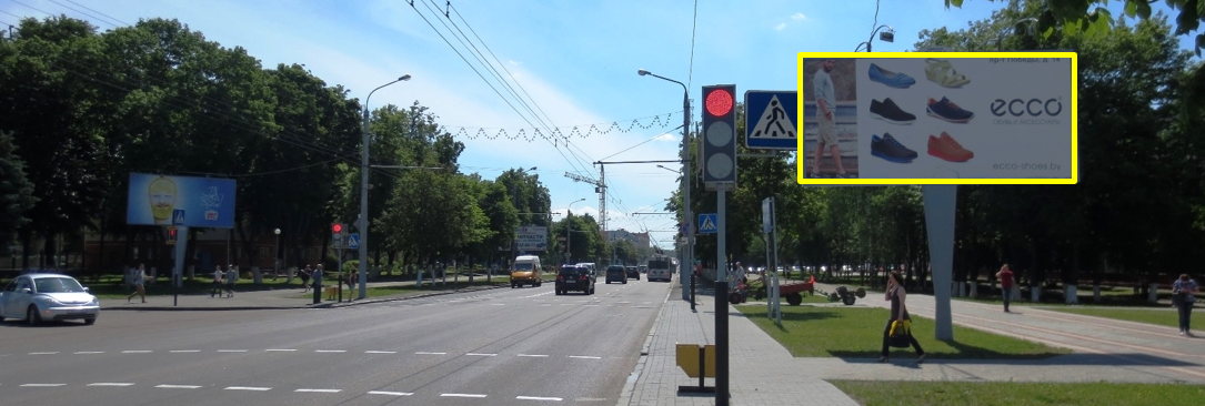 Гомель, Советская  ул., 108 - Головацкого ул. сторона A. Изображение 0.