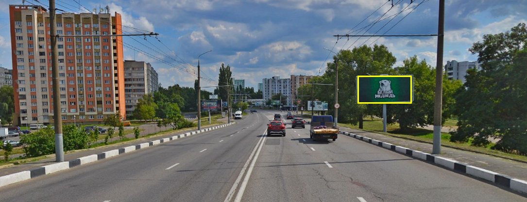 Гомель, Космонавтов пр. (съезд с моста) сторона A. Изображение 0.