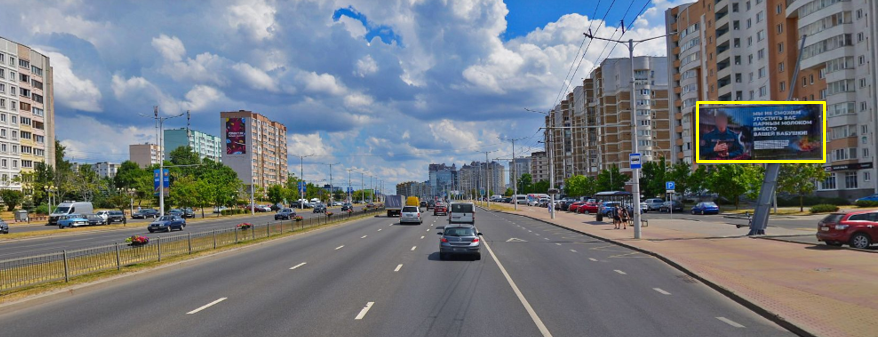 Минск, Притыцкого ул., 87 сторона A3. Изображение 0.