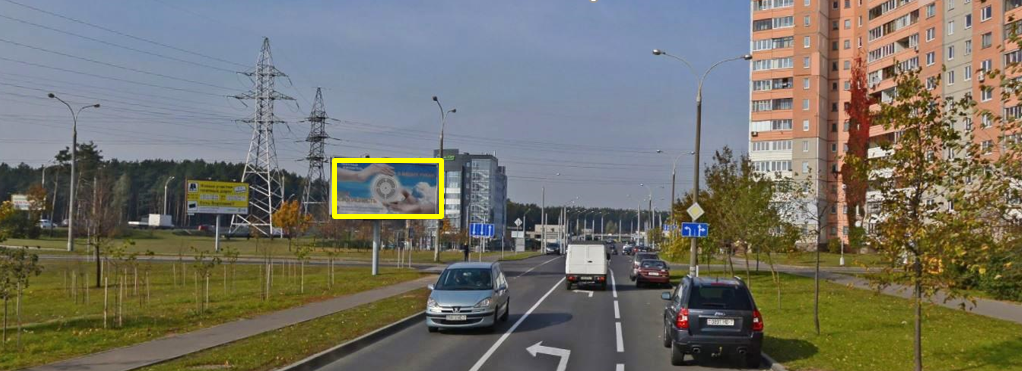 Минск, Городецкая ул. (съезд на МКАД) сторона B. Изображение 0.
