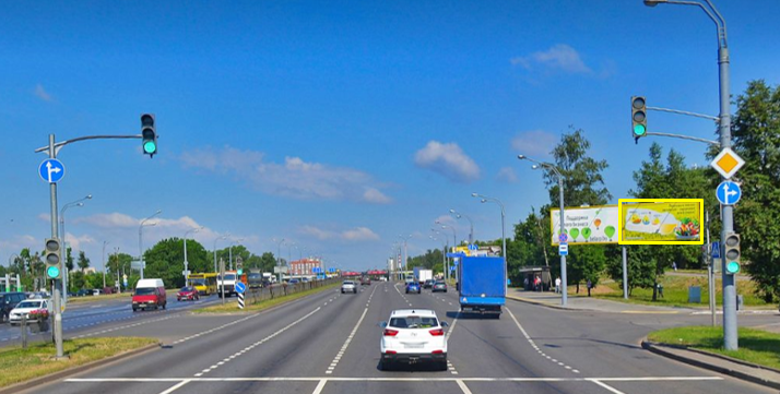 Минск, Партизанский пр.-ул.Молодежная сторона A2. Изображение 0.