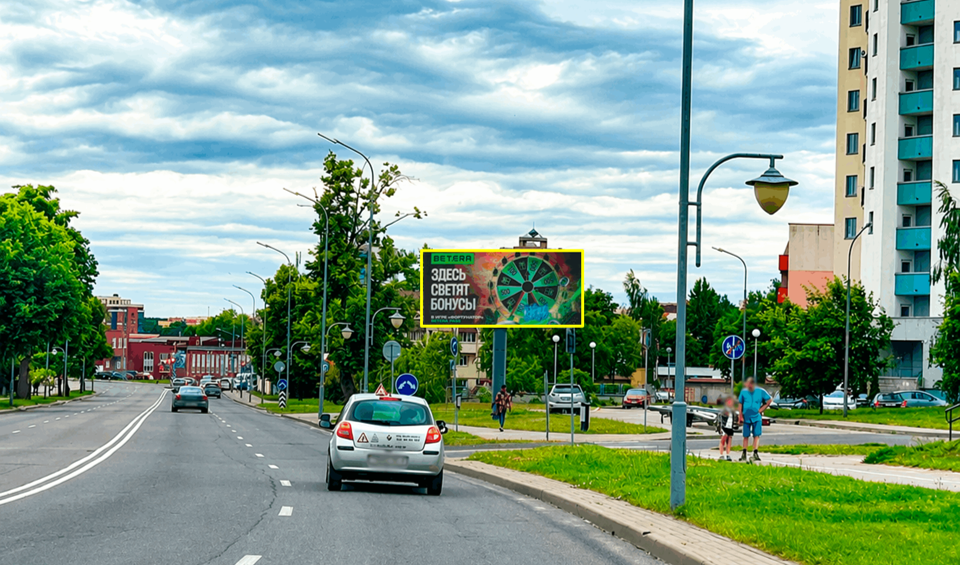 Гродно, Лидская ул., ТЦ «Галактика» сторона A1. Изображение 0.
