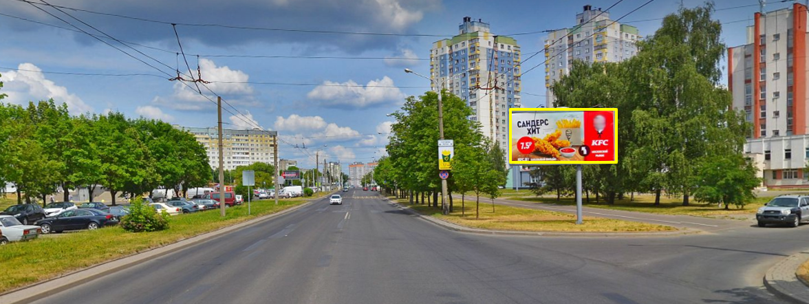 Минск, Газеты Звезда пр-т, 33 - Любимова пр-т сторона A. Изображение 0.